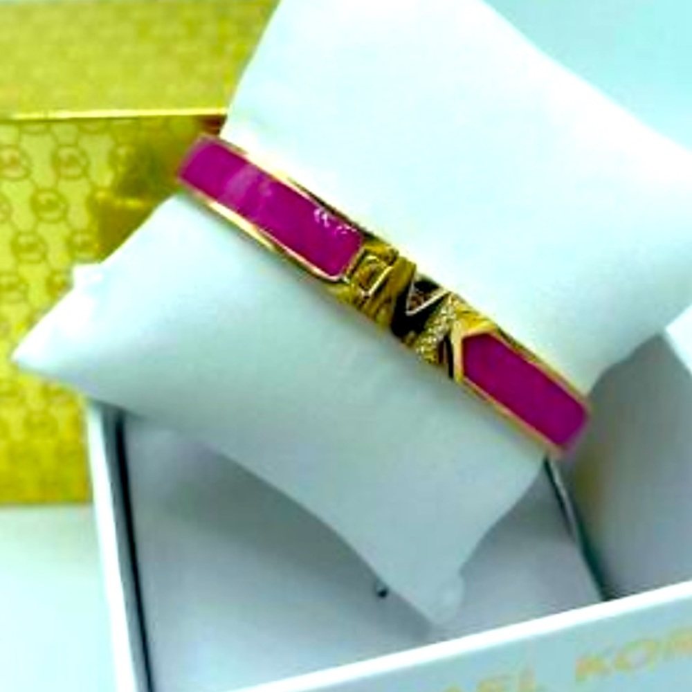 New Michael Kors purple and Gold-Tone Hamilton Bracelet - Picture 9 of 14